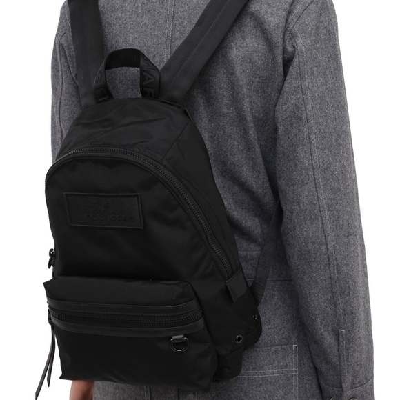 Marc Jacobs Black Nylon Backpack